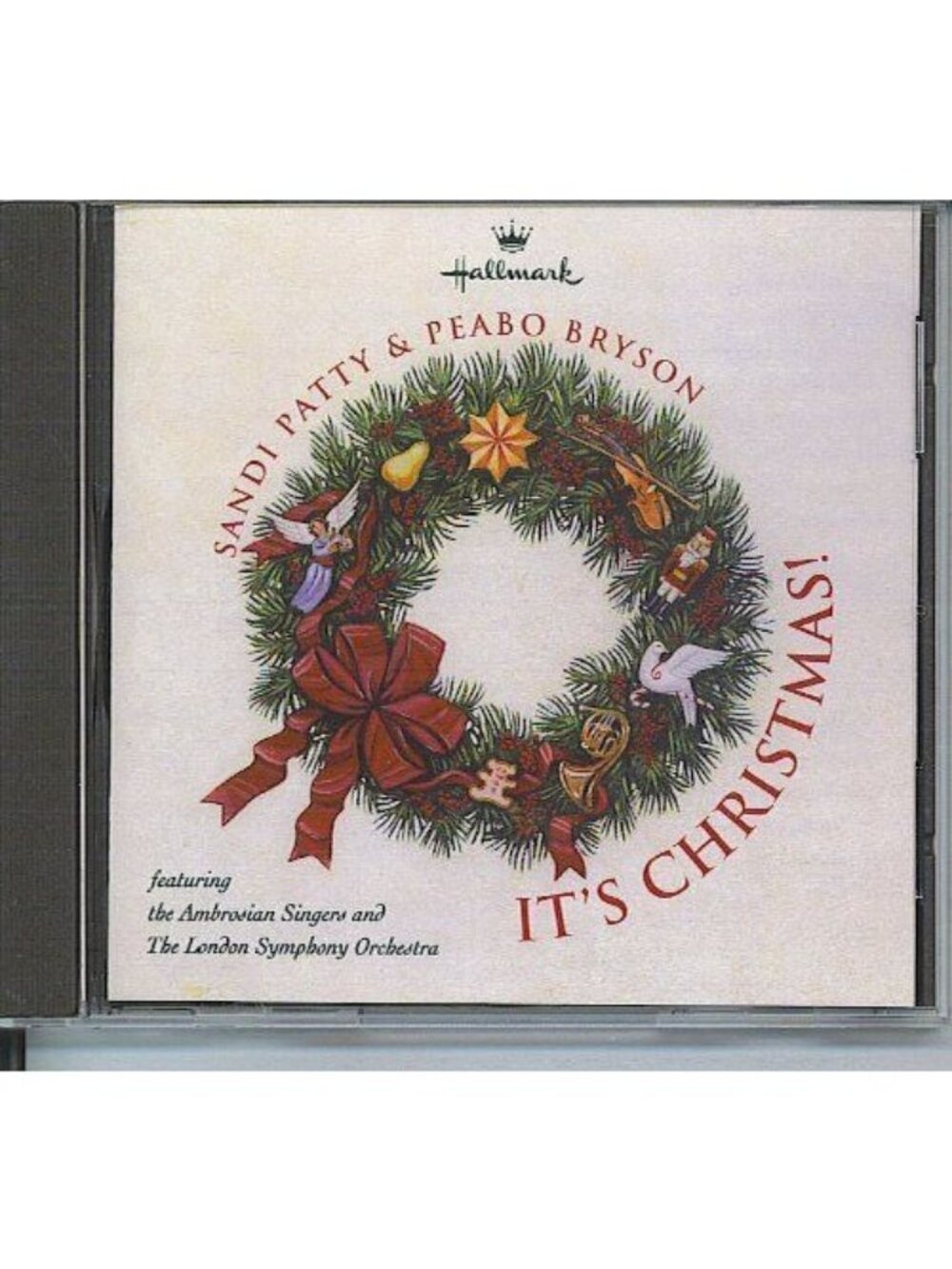 Sandi Patty & Peabo Bryson Its Christmas! CD 1996 Hallmark Edition Holiday